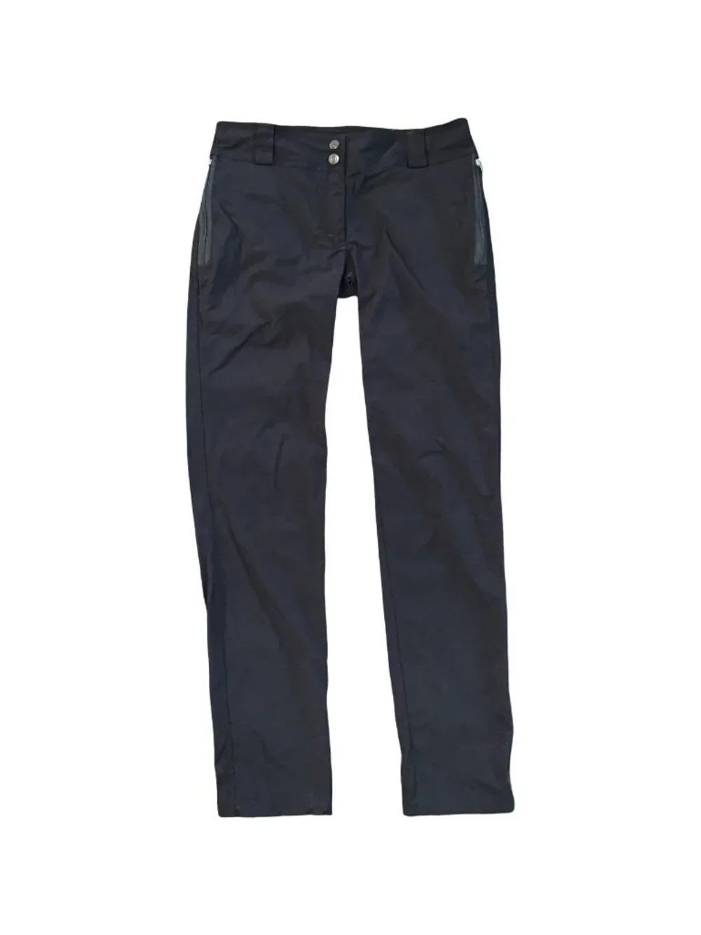 Anatomie Italian Travel Susan Pants Womens S Black Zip Hem Skinny Ankle Trousers